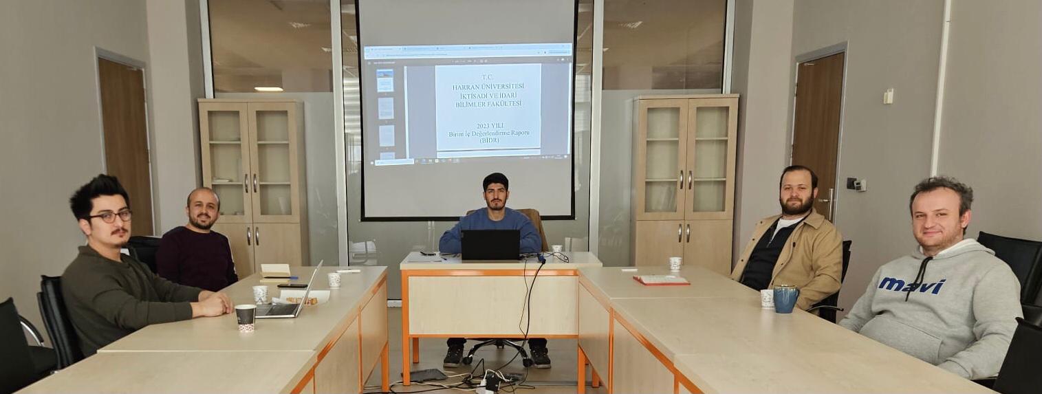 BİRİM İÇ DEĞERLENDİRME RAPORU (BİDR) HAZIRLIK TOPLANTISI GERÇEKLEŞTİRİLDİ